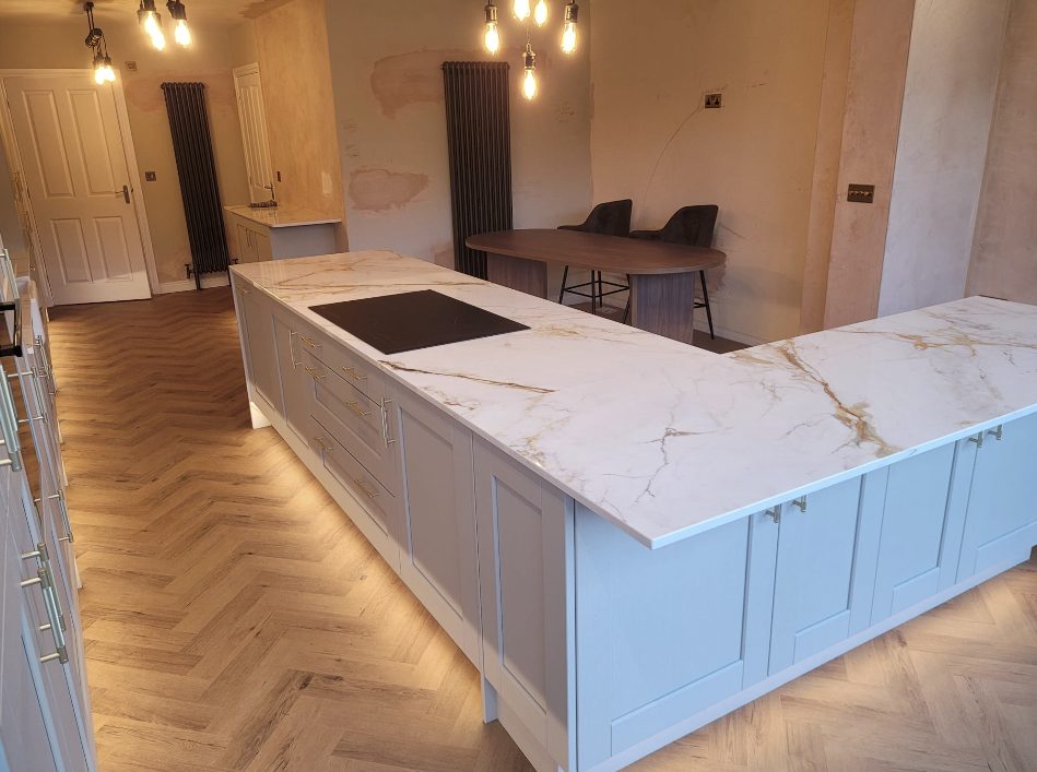 Cambridge classic shaker kitchen — storage