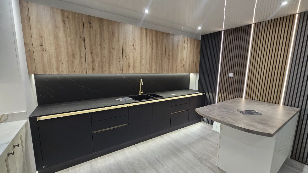 Fitted kitchen installed in Royton